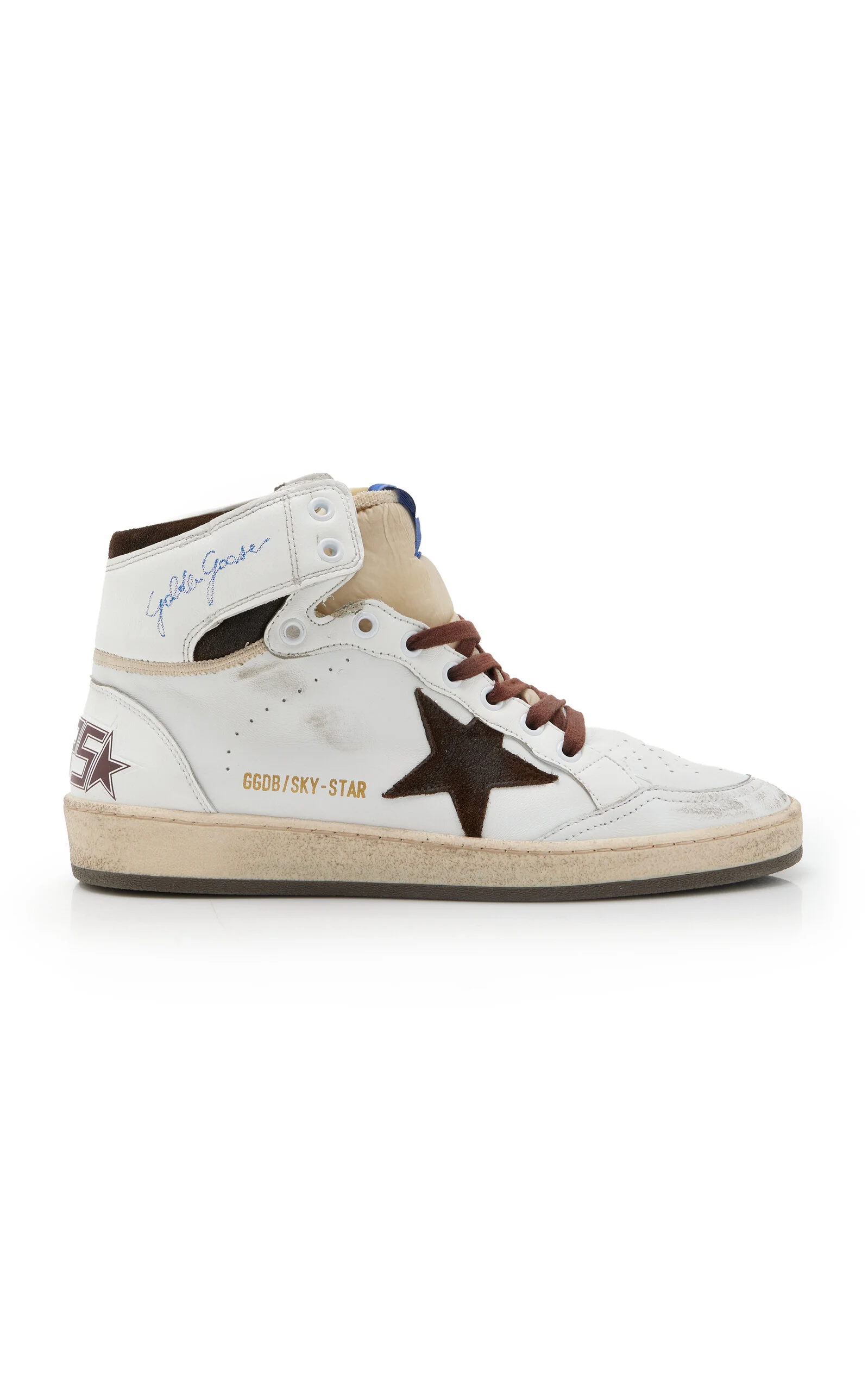 Sky Star Leather Sneakers brown - 1