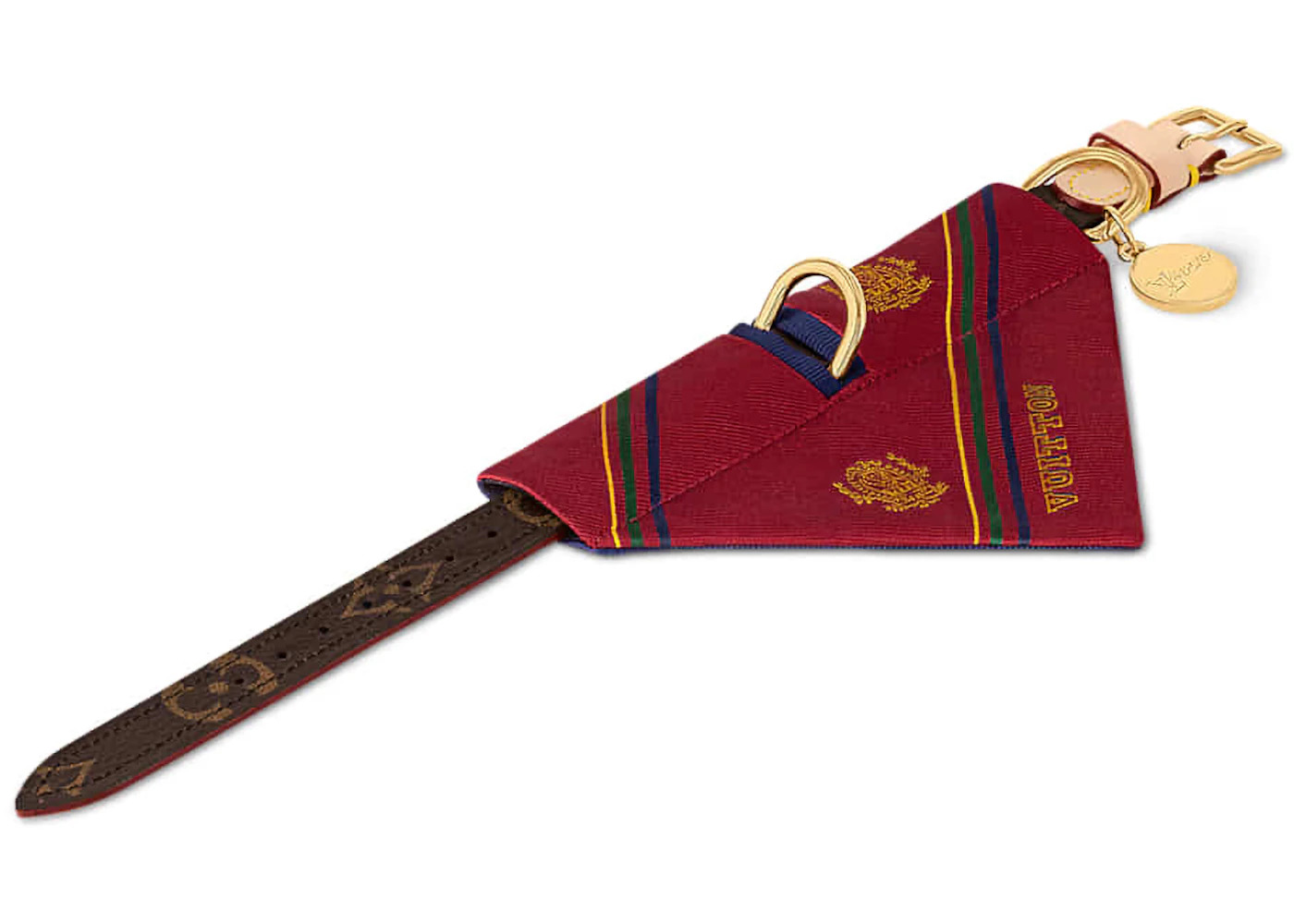Louis Vuitton Dog Bandana PM Red/Navy - 2
