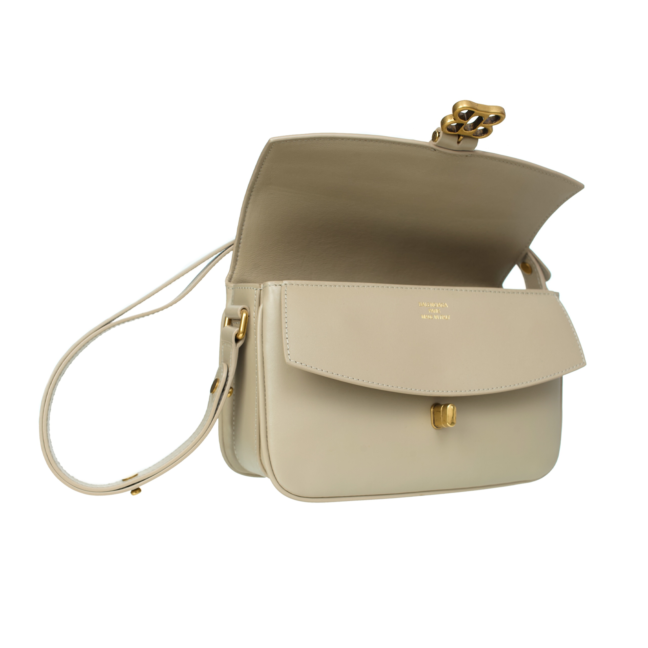 LEATHER LADY FLAP BAG - 6