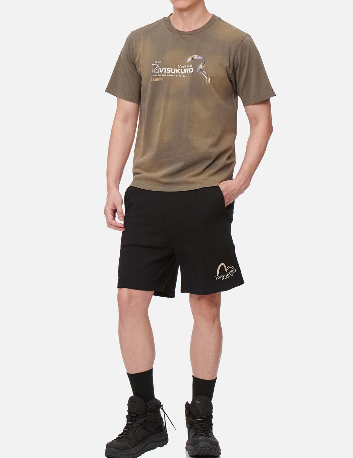 Seagull and Logo Print T-shirt - 5