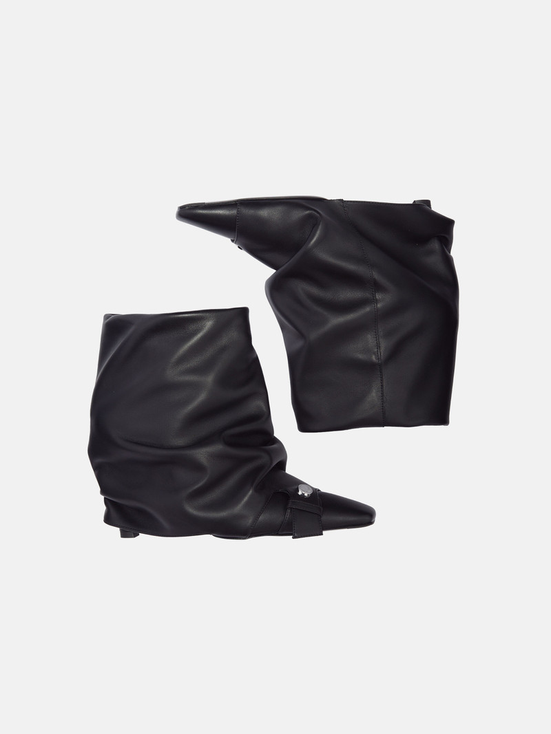 ''JUNO'' BLACK ANKLE BOOT 3