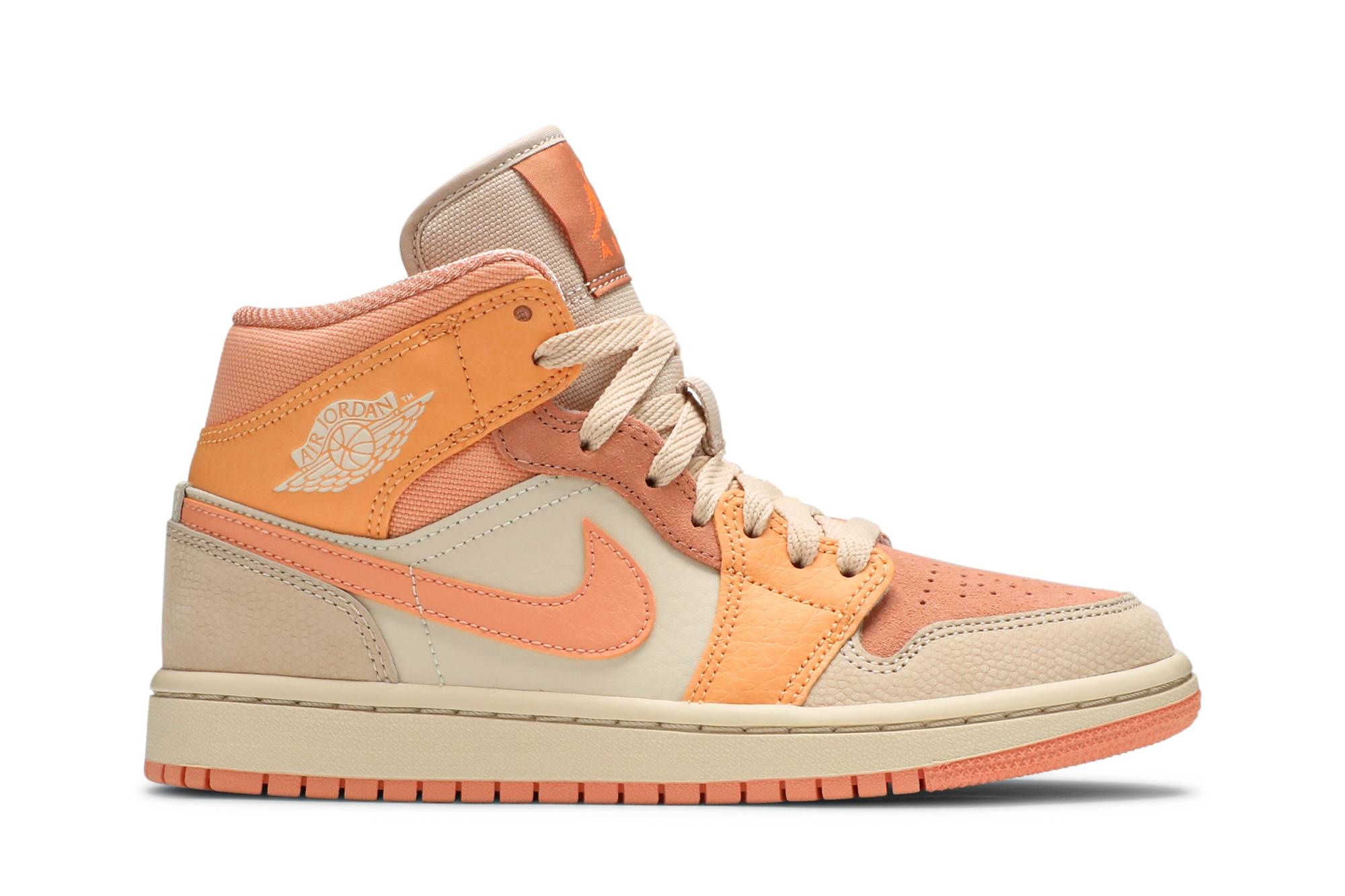 Wmns Air Jordan 1 Mid 'Apricot' - 1