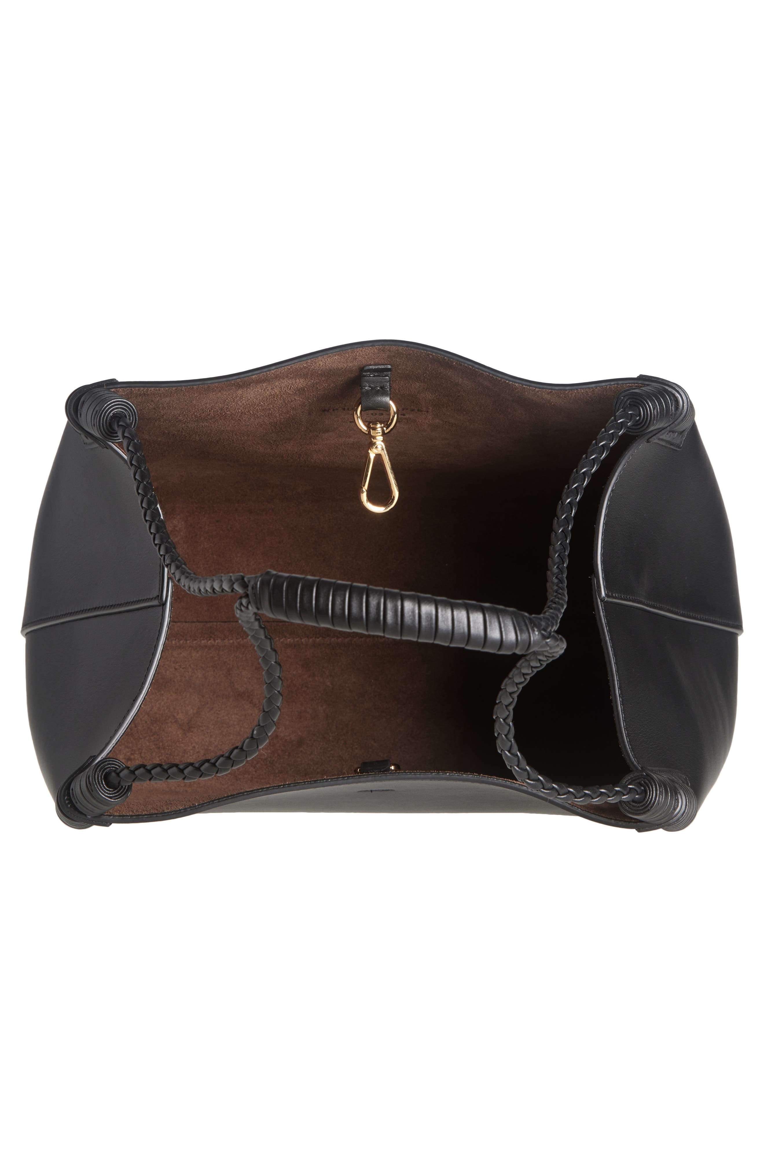 Etro Small Libra Leather Shopping Tote in N0000 Black at Nordstrom - 4