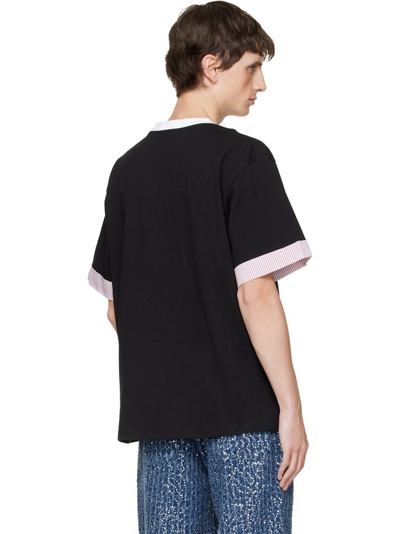 Black Turn Up T-shirt 3