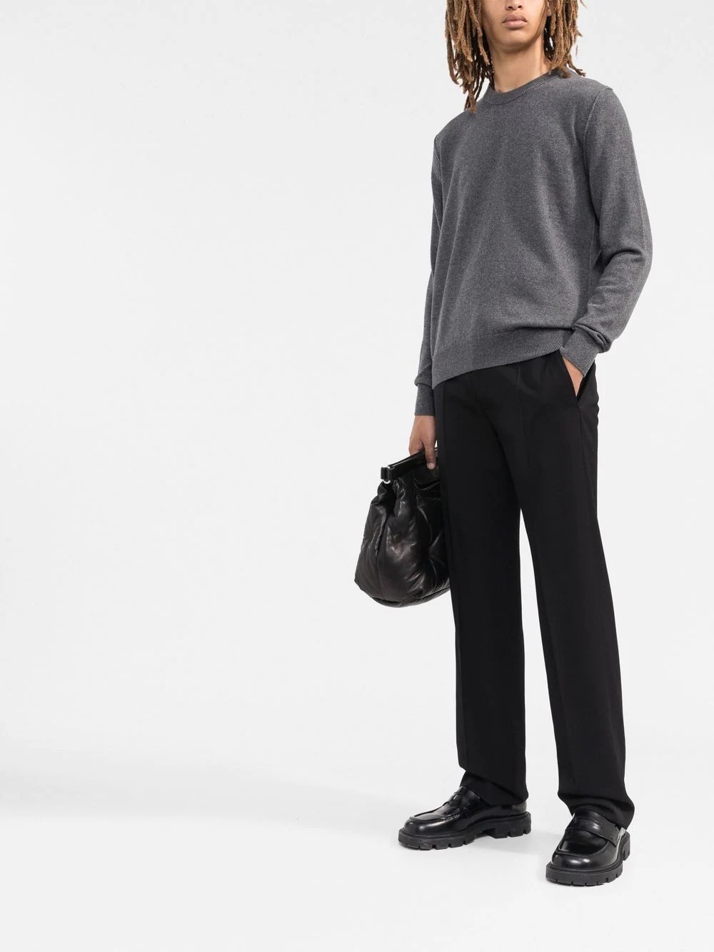 cashmere crew-neck jumper - 2