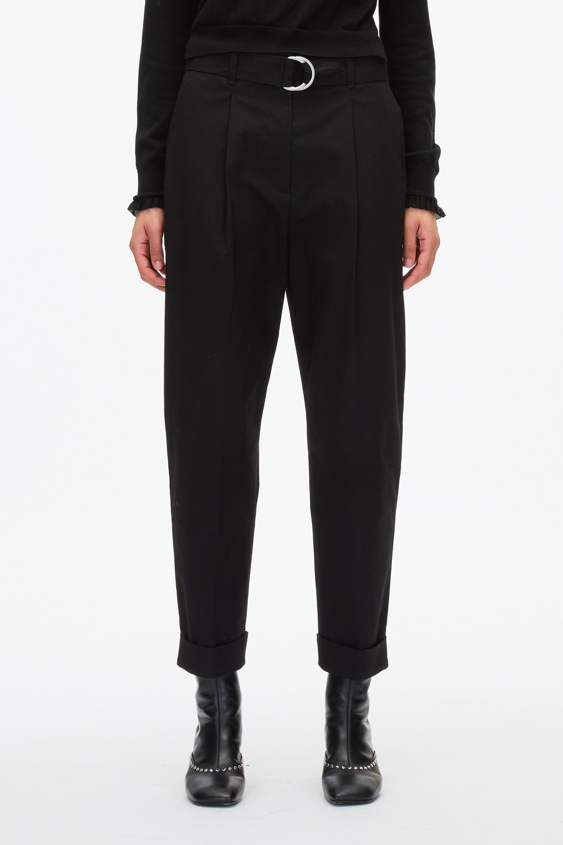 Pleat Carrot Pant - 2