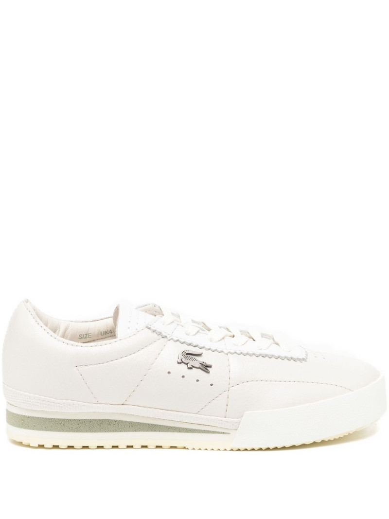 Aura leather trainers 1