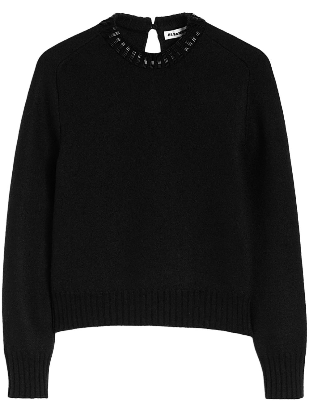 embroidered jumper - 1