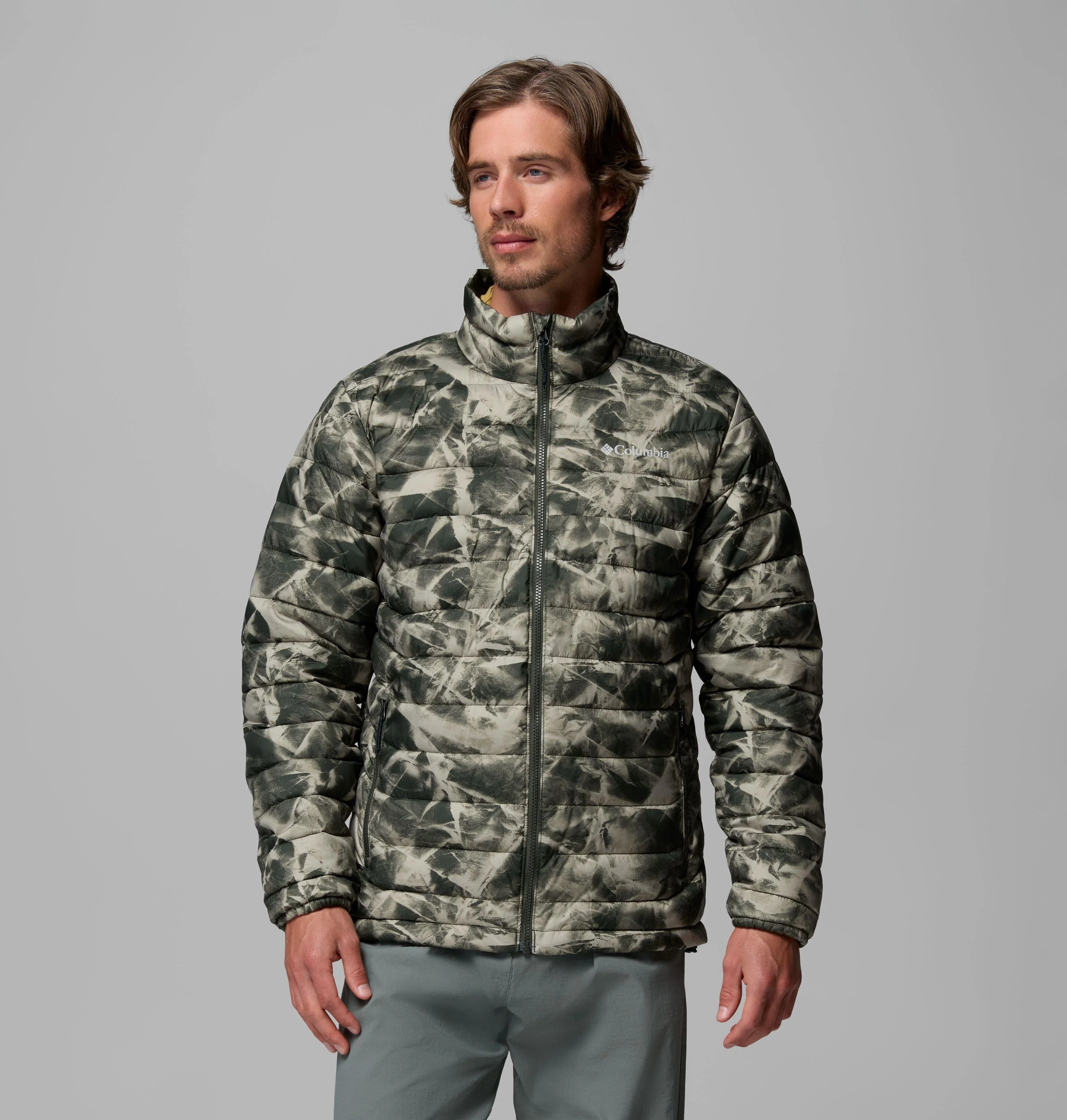 Men's Powder Lite II Printed Jacket - 1