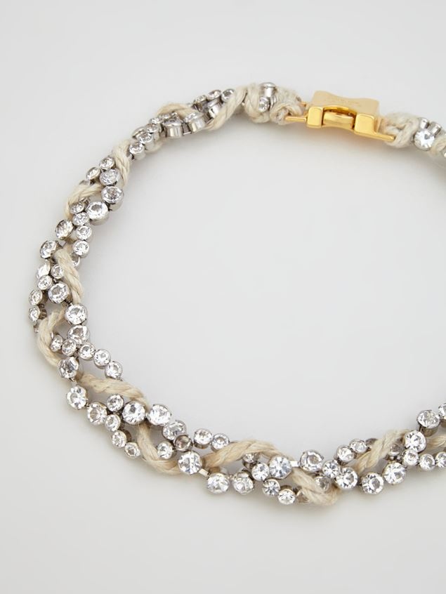 BRASS AND STRASS FOUND TREASURES NECKLACE - 3