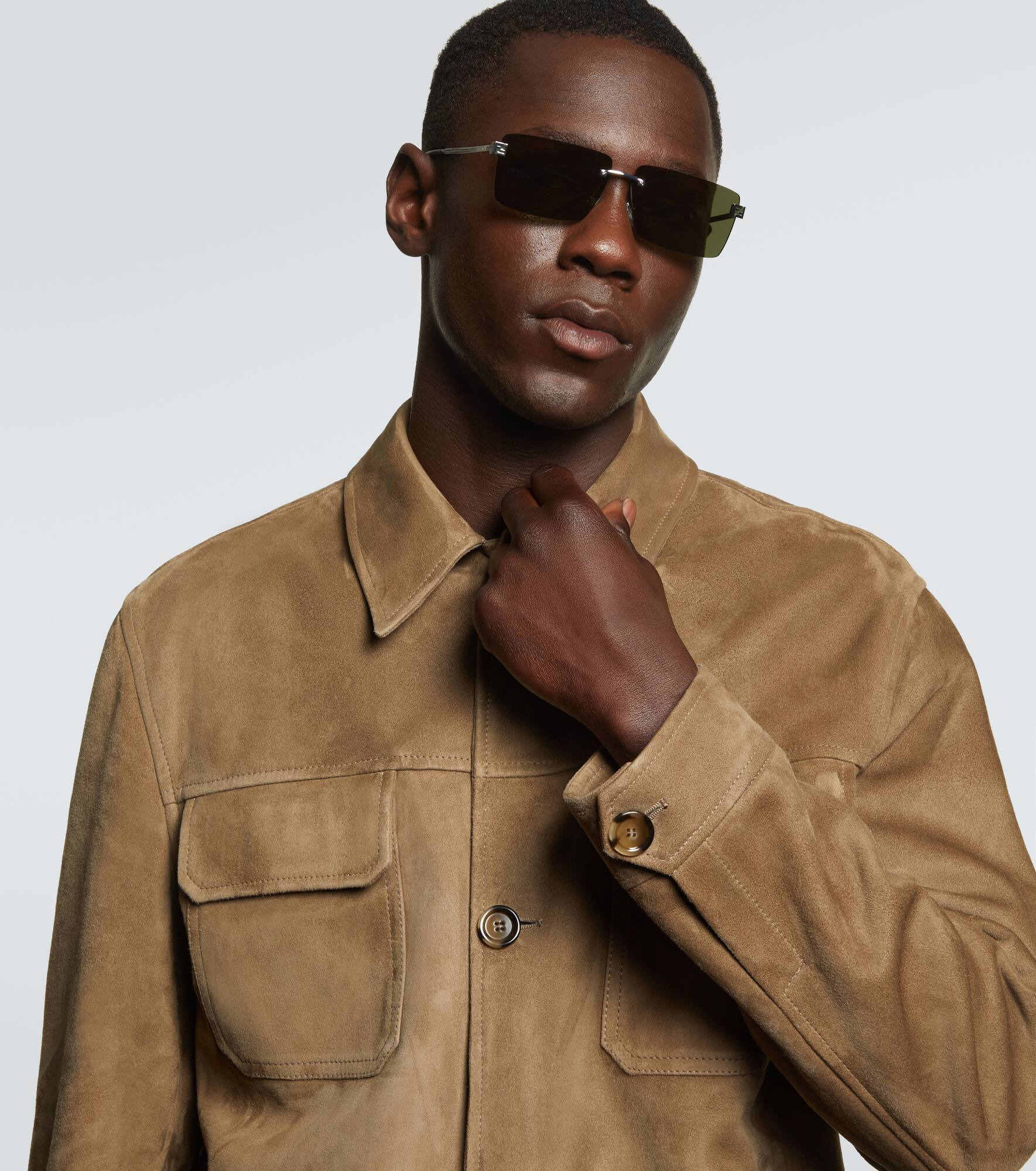 Fendi Sky rectangular sunglasses - 3