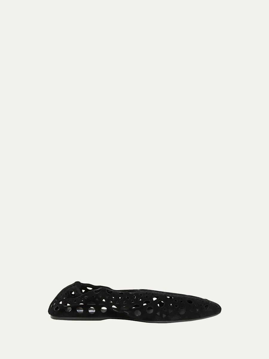 Neo Vienne Suede Slippers - 1