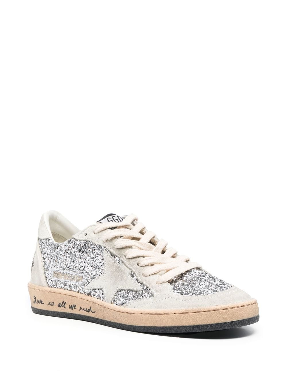 Ball-Star glitter low-top sneakers - 2