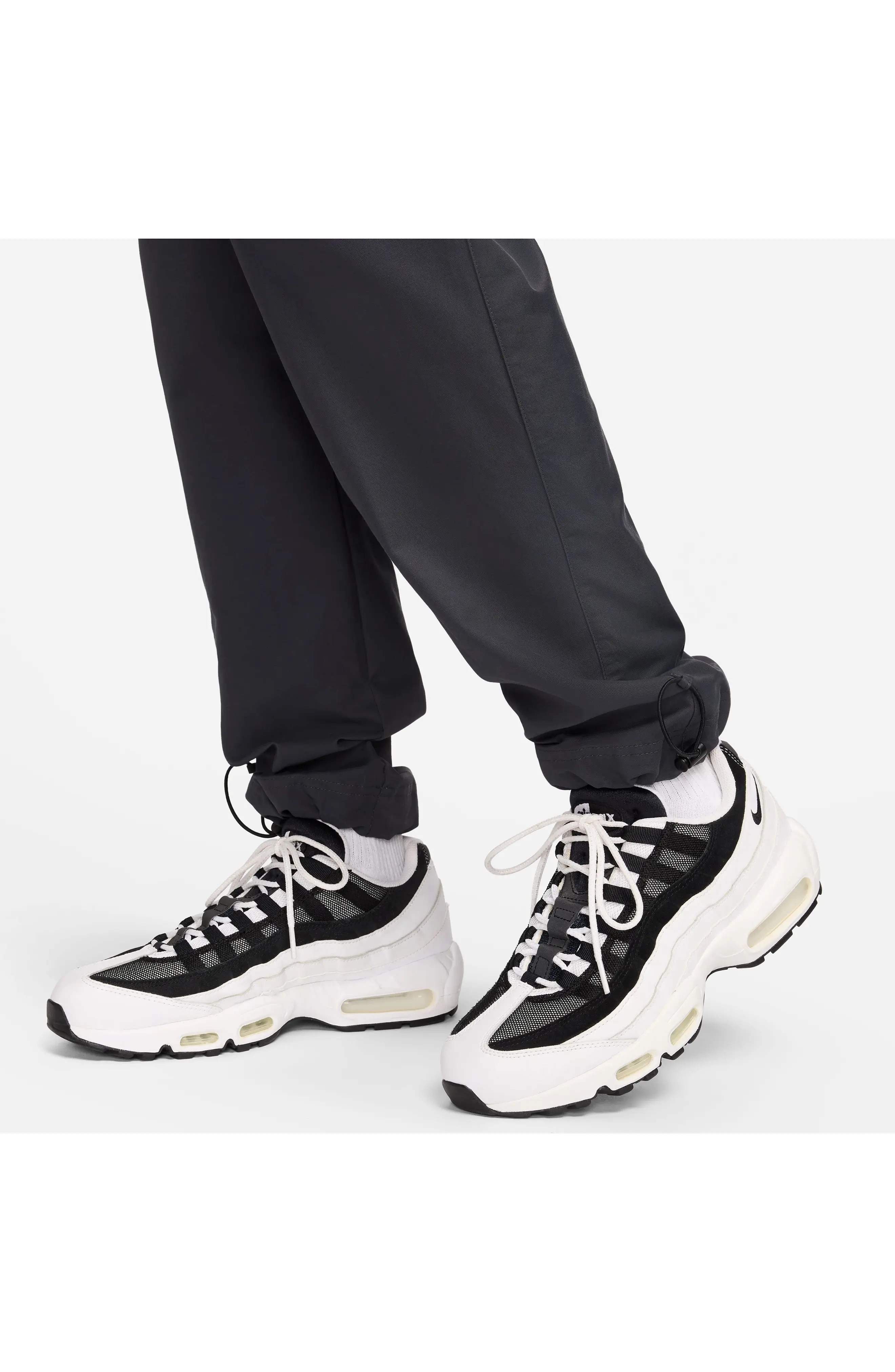 Sportswear Air Play Twill Cargo Pants in Dark Smoke Grey/White - 7