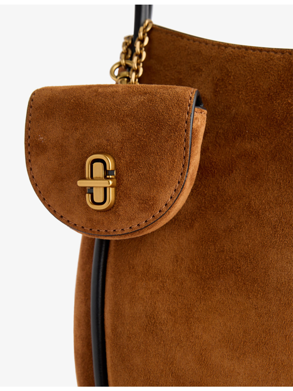 The Large Suede Hobo Bag - 4