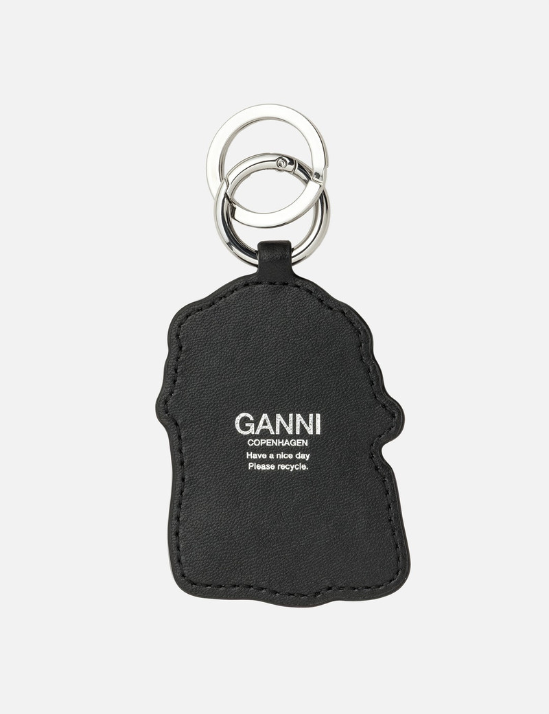 GANNI JOY DOG BOW KEYRING outlook