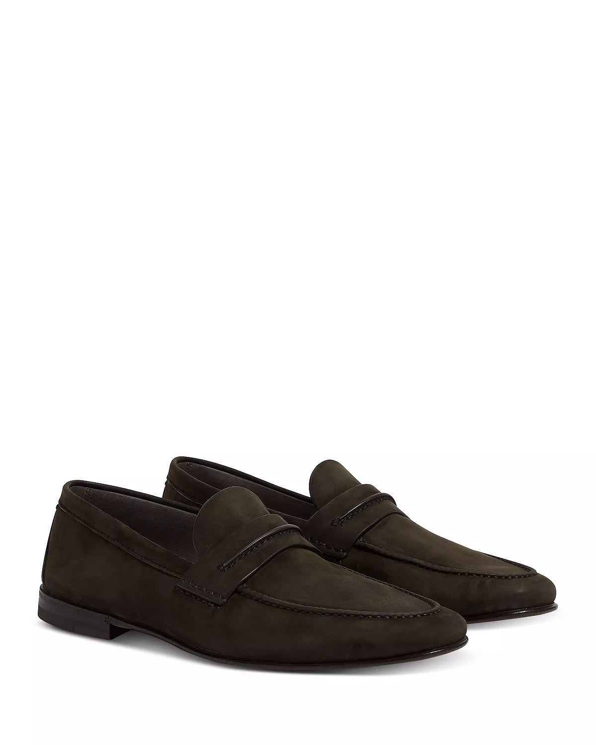 SECONDSKIN Leather Mocassin Loafers - 1