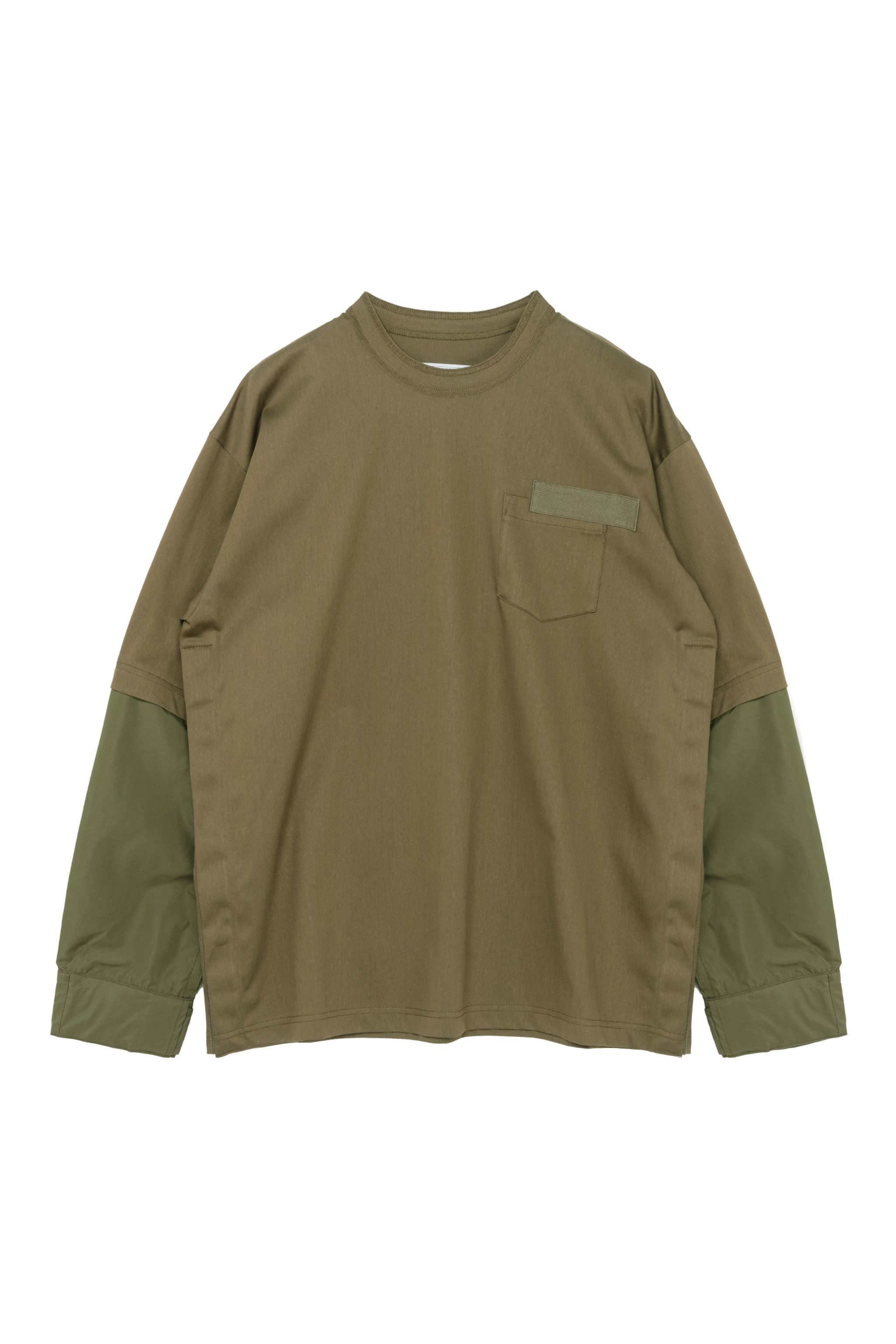 【新品】sacai s Cotton Jersey L/S T-Shirt sacai s Cotton Jersey L/S T-Shirt | sacai | REVERSIBLE