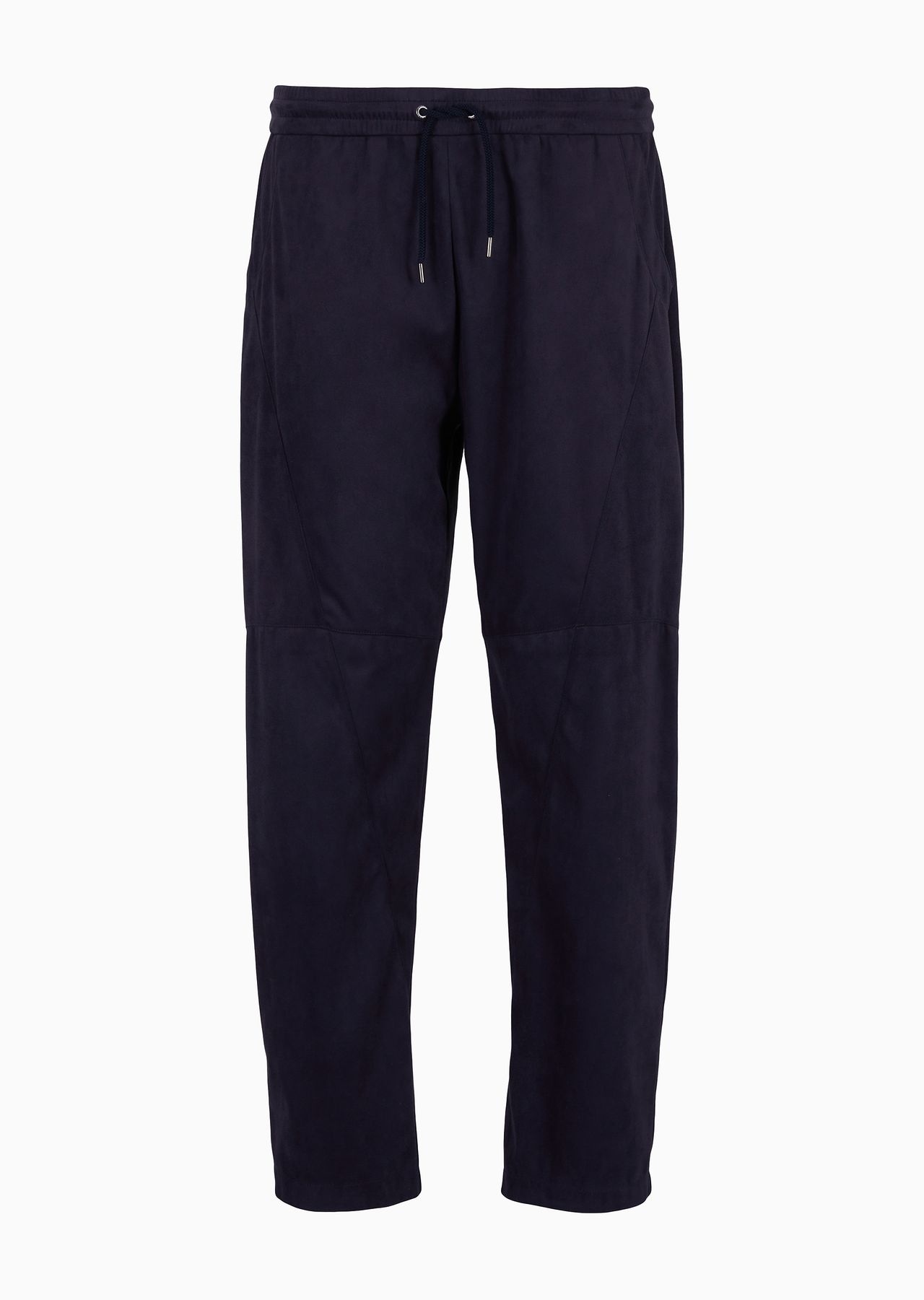Faux-suede trousers - 1