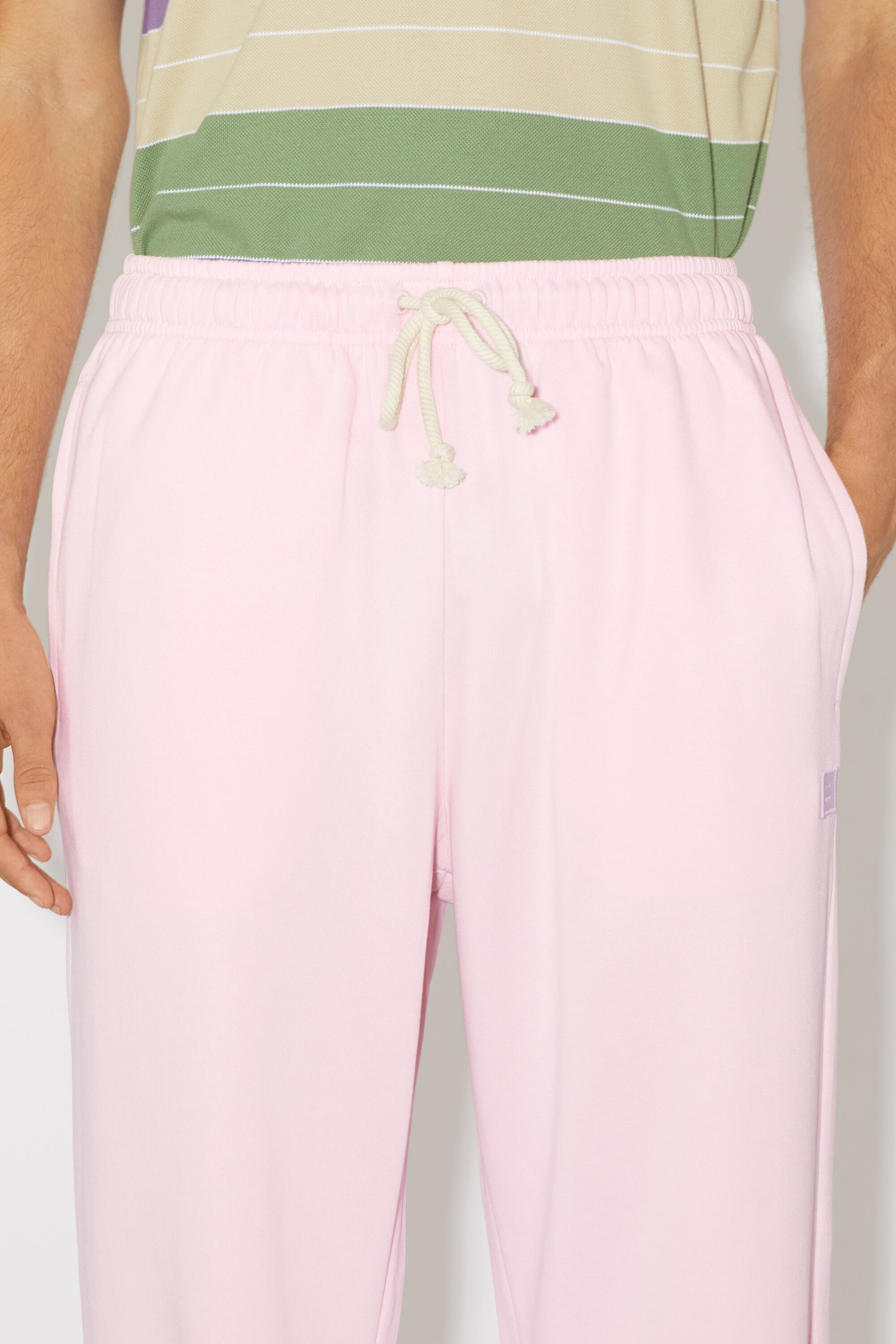 Cotton sweatpants - Light pink - 5