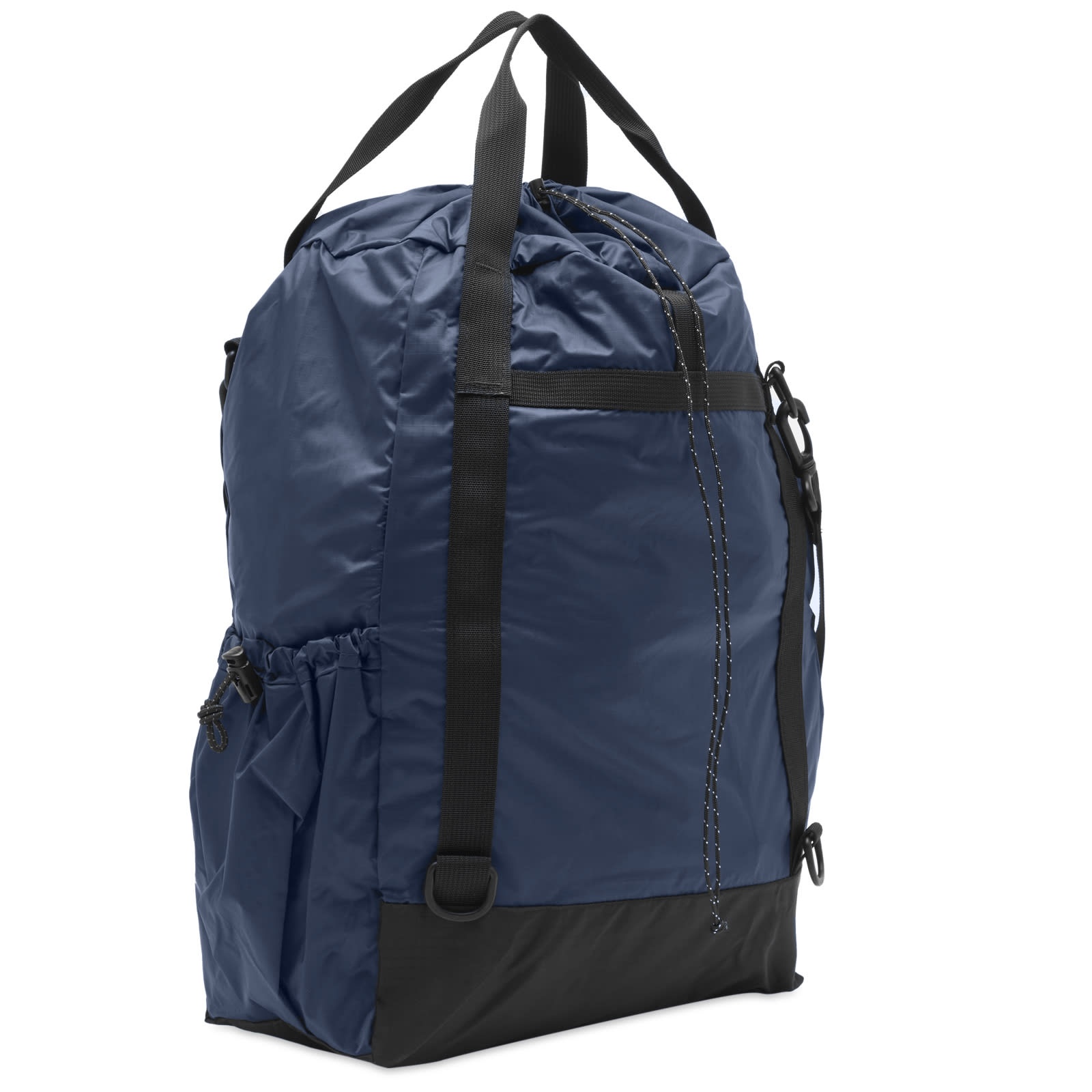 Engineered Garments UL 3 Way Bag in Black Nylon Micro Ripstop main image 1