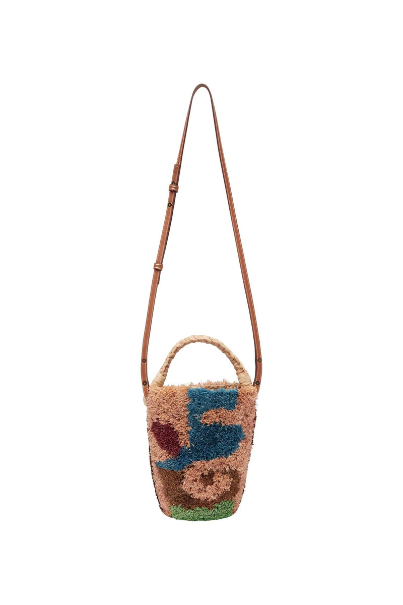Michelle Tufted Mini Bucket Basket 1
