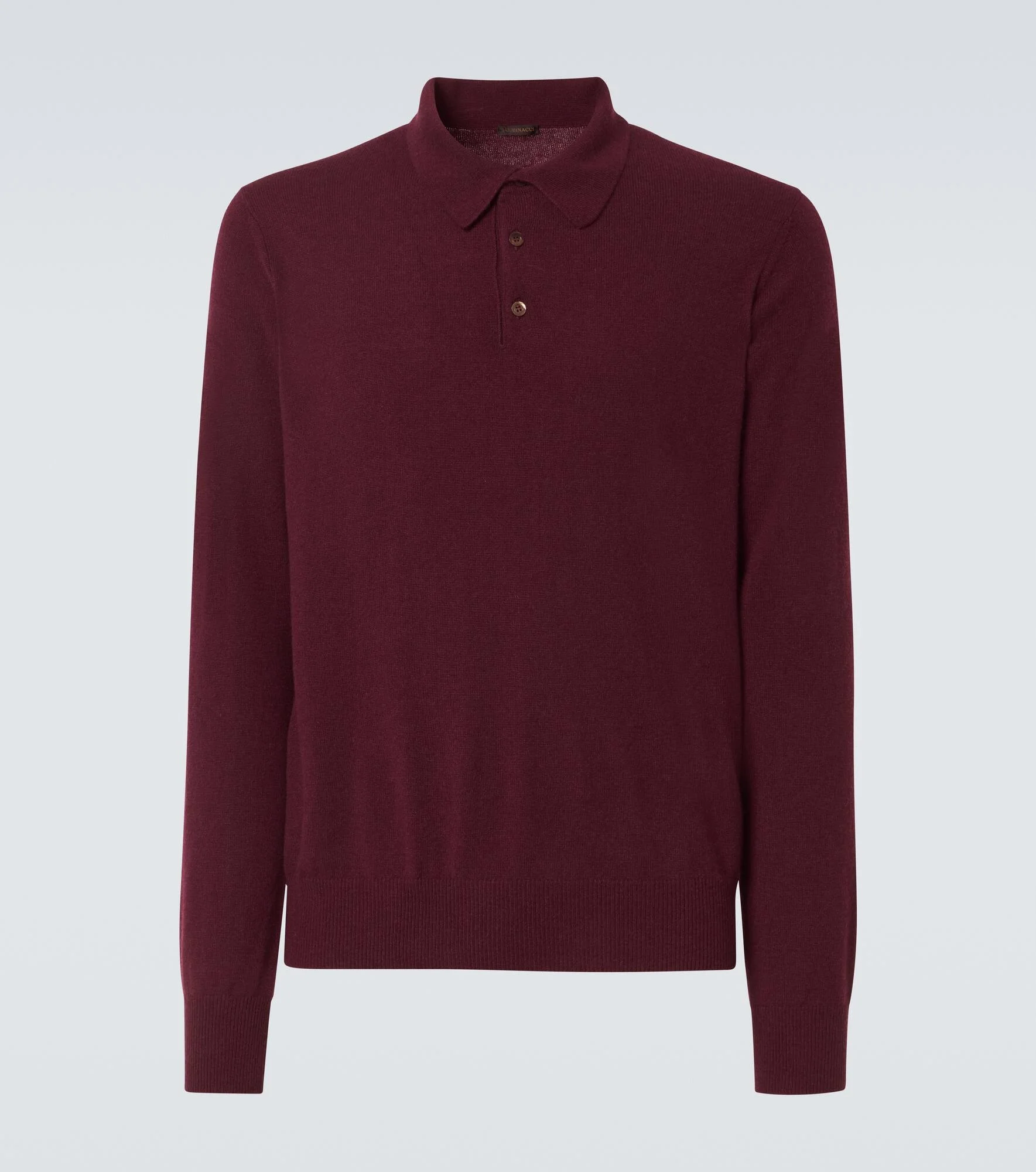 Cashmere polo shirt - 1
