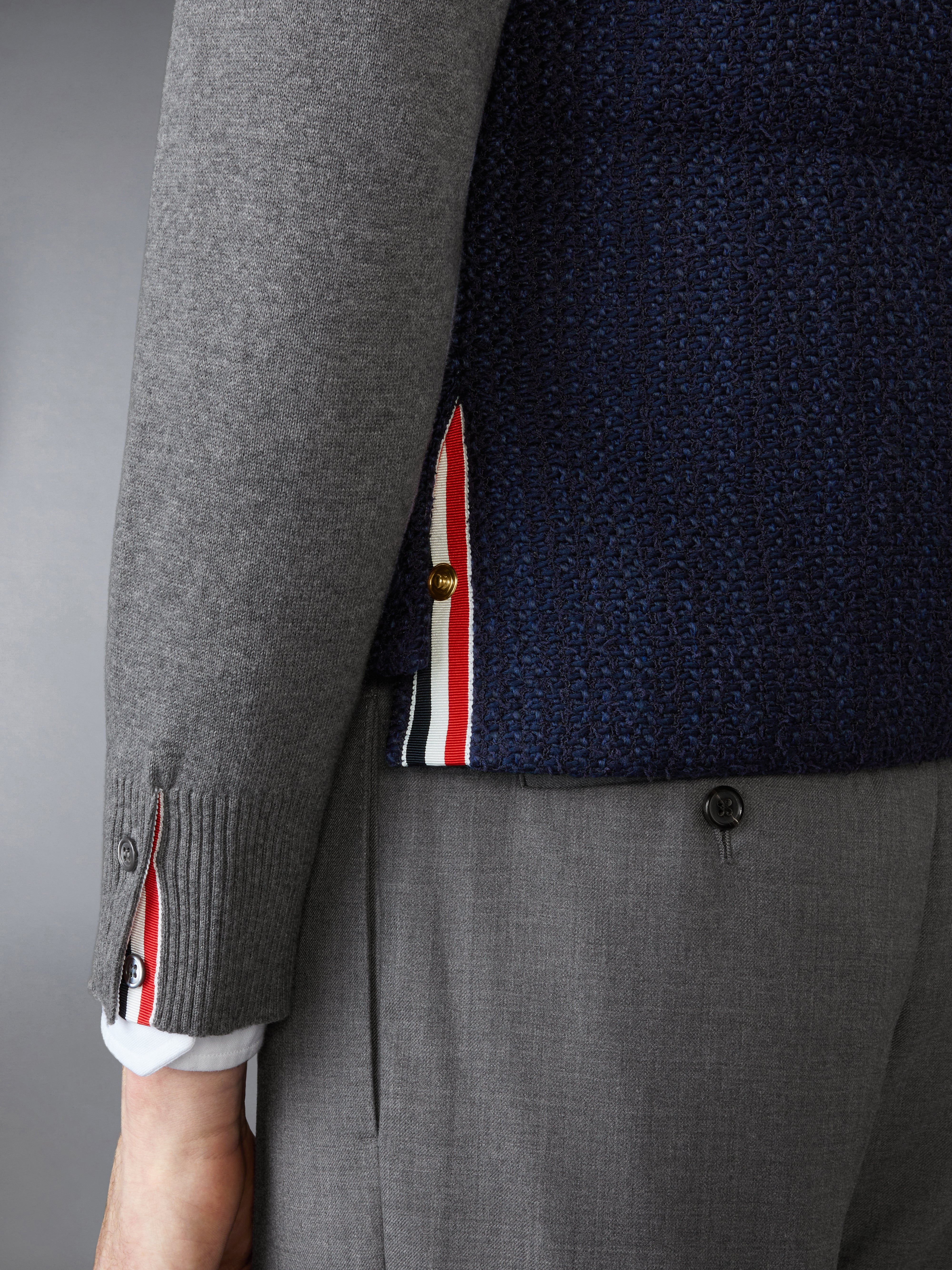 TWEED DOWNFILLED VEST - 5
