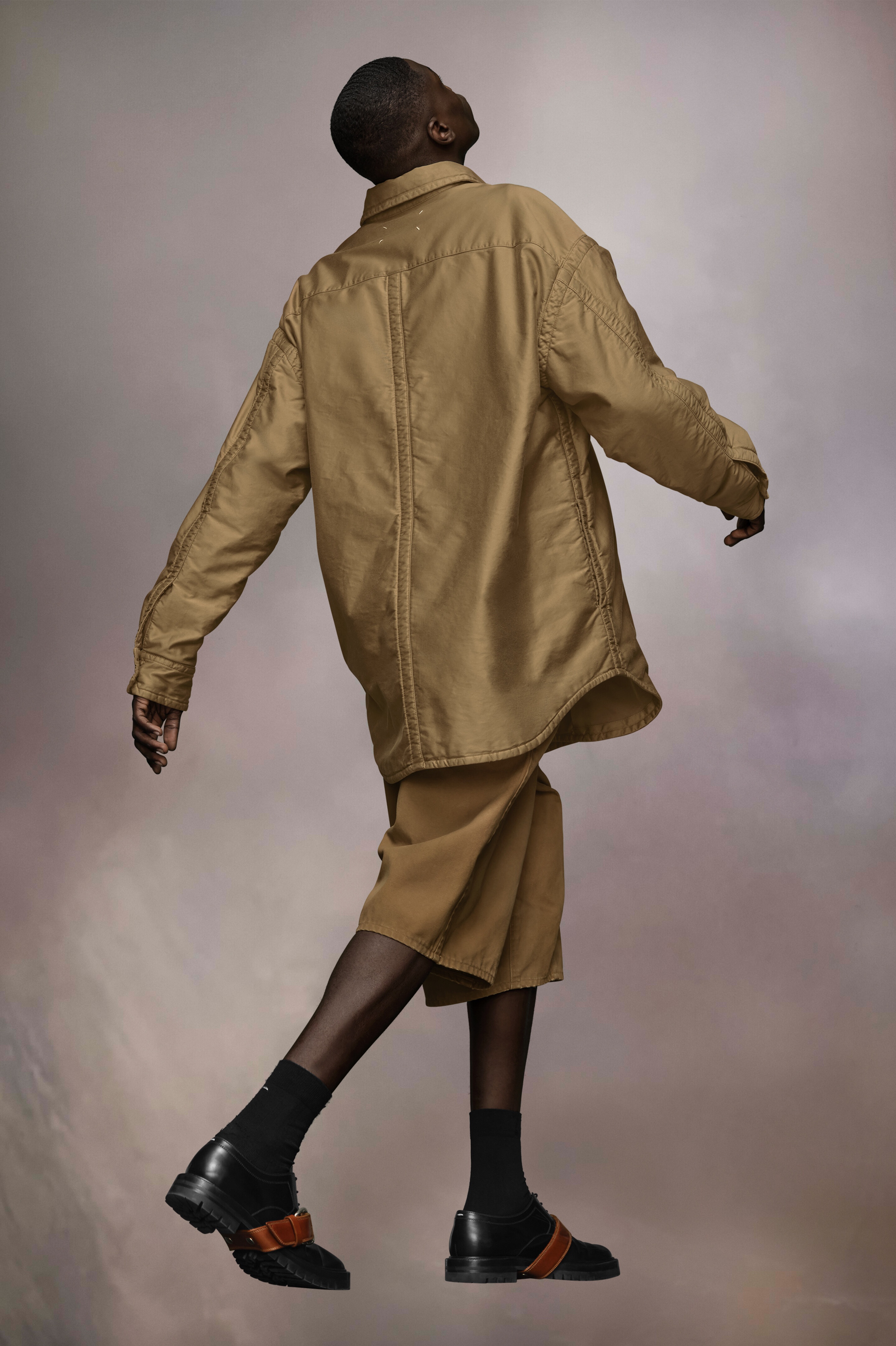 Padded Satin Cotton Shirt - 5
