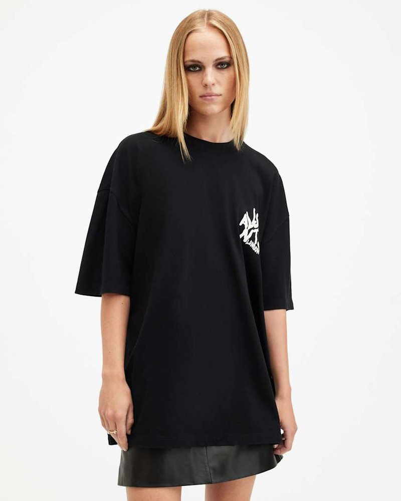 ORLANDO LOGO PRINT OVERSIZED T-SHIRT 3