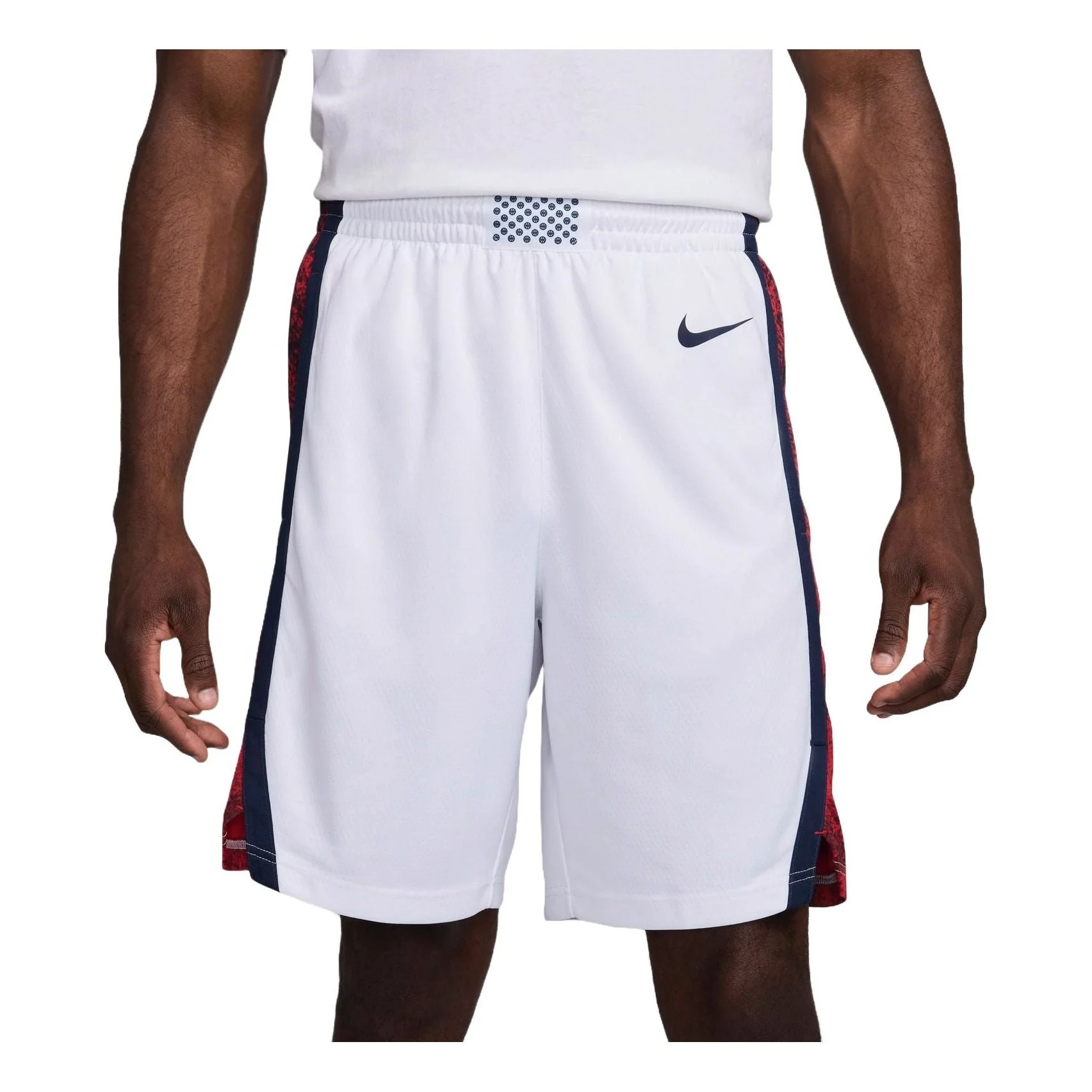Nike USA Limited Home Basketball Shorts 'White Obsidian' FQ0303-100 - 1