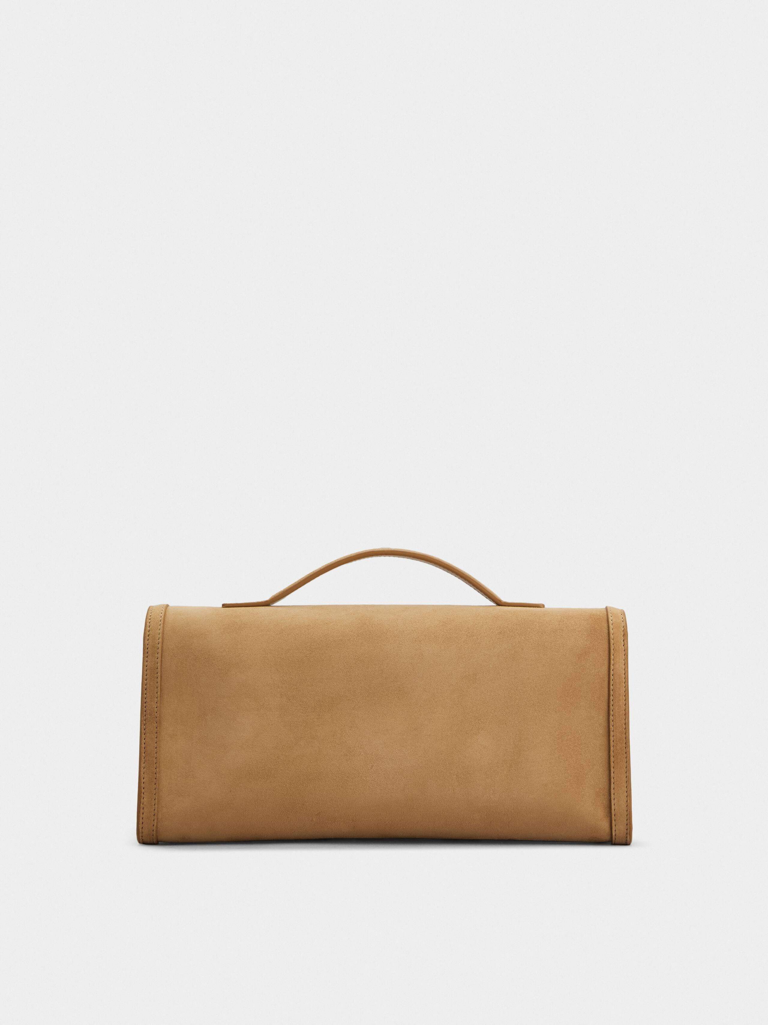 Belle Vivier Clutch in suede - 3