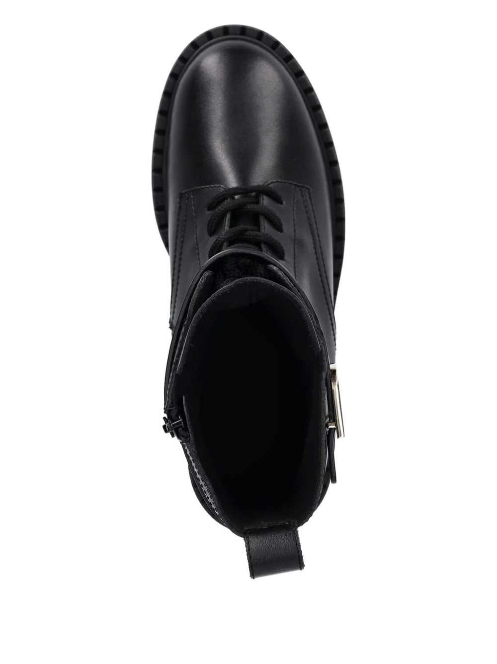buckle-fastening lace-up boots - 3
