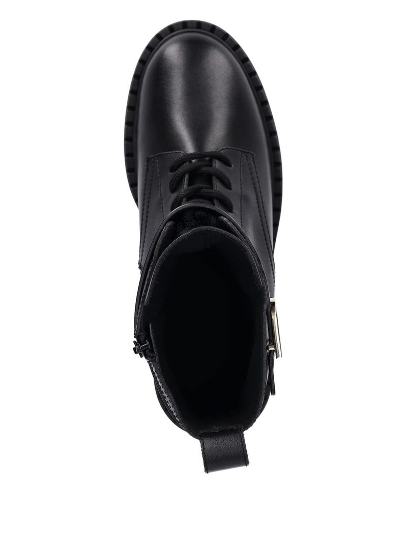 buckle-fastening lace-up boots 3