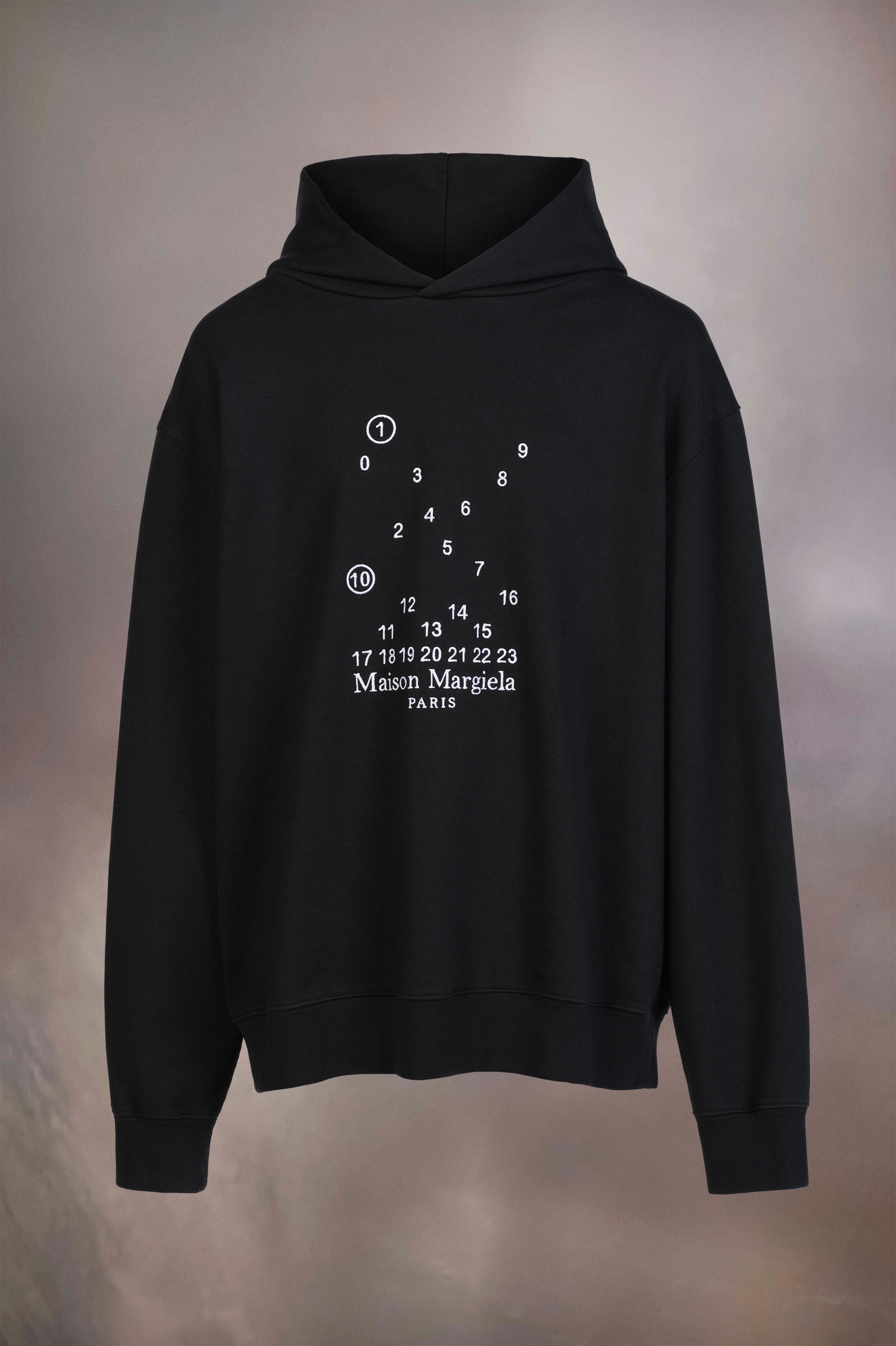 Logo hooded sweatshirt - 1