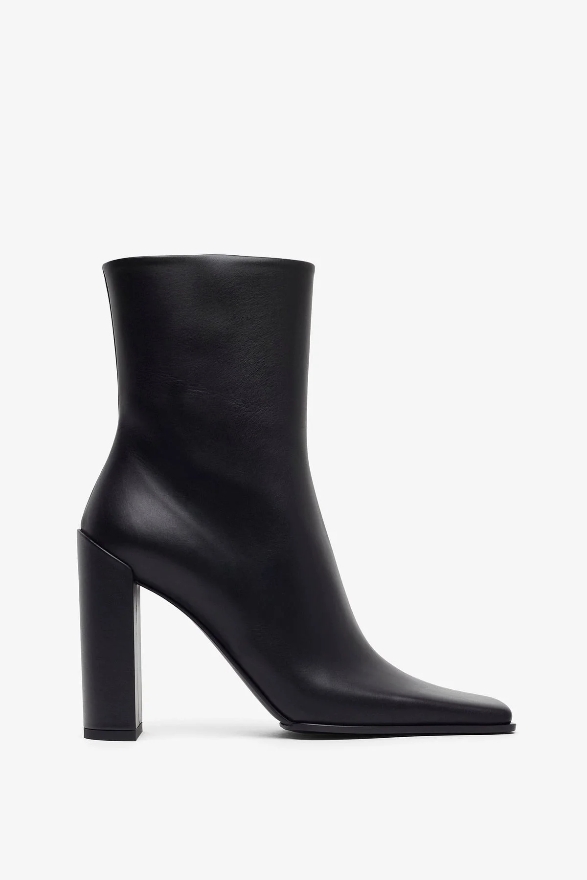 Square 90 black ankle boots - 1