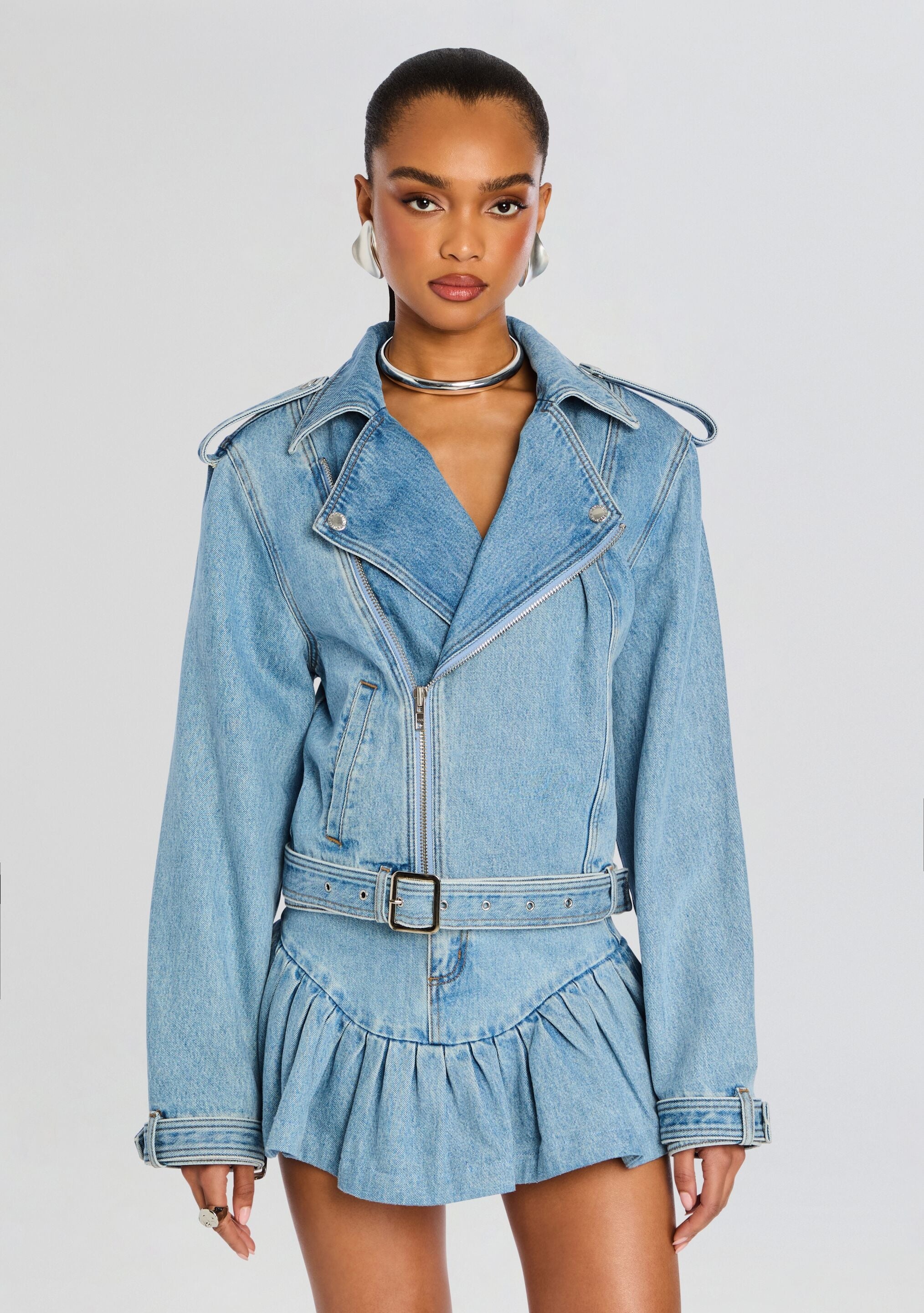 SHAY DENIM JACKET - 6