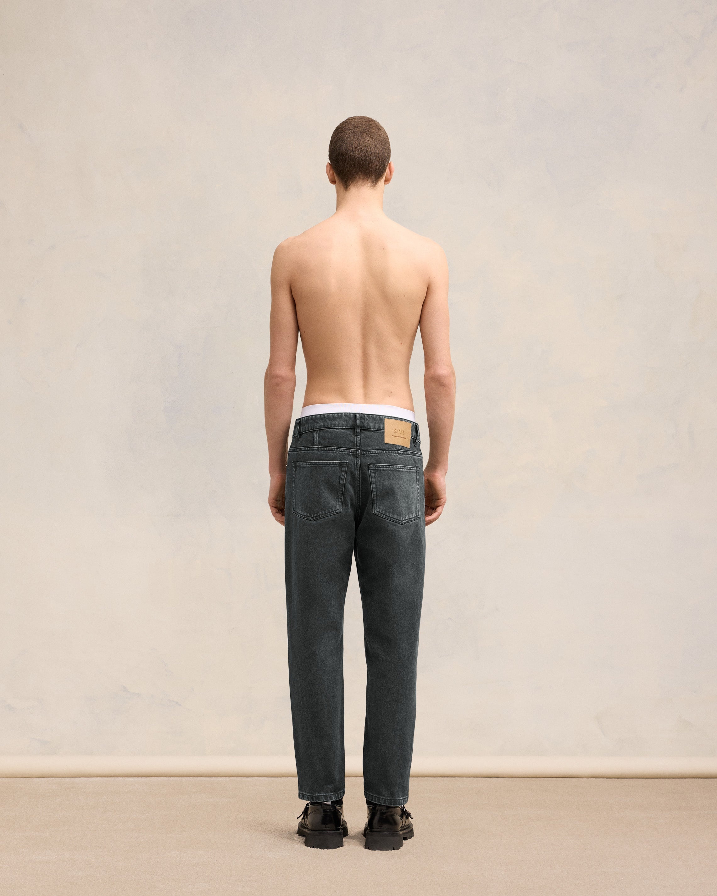 AMI Paris TAPERED FIT JEANS | REVERSIBLE