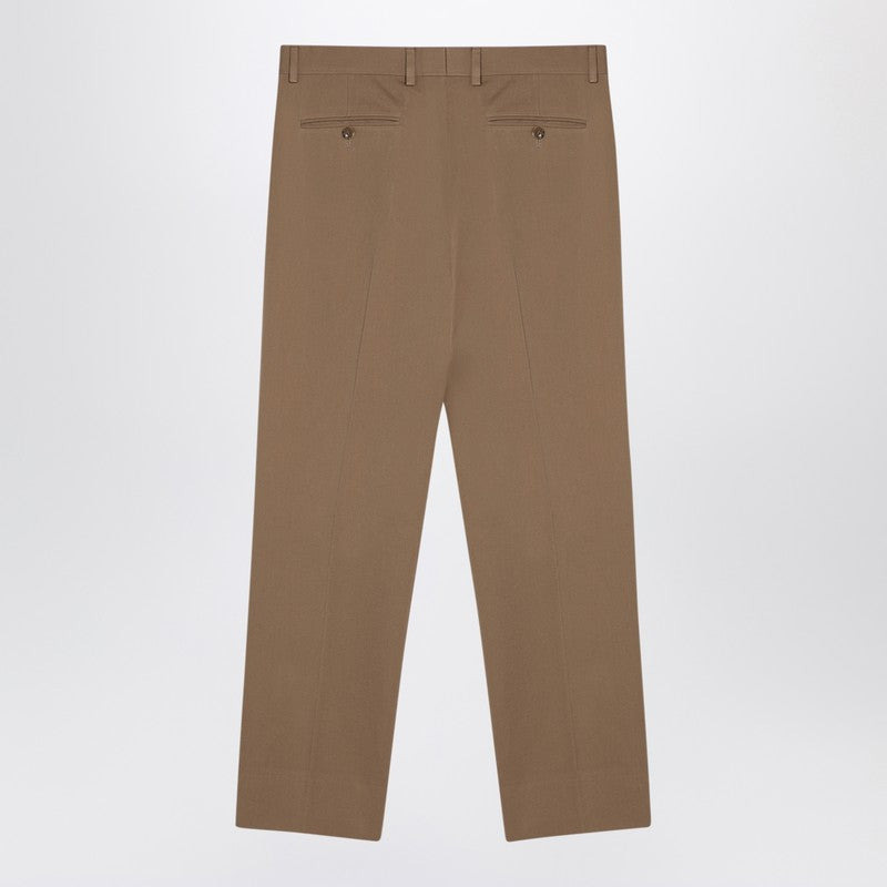 Gucci Beige Cotton Trousers Men - 2