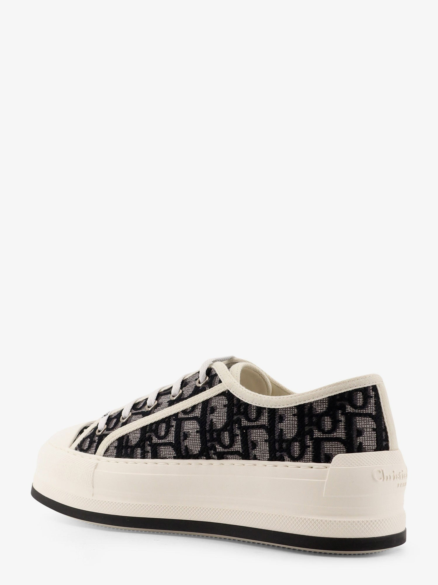 Dior Walk'N'Dior Low-Top Dior Oblique Canvas Sneakers - 3