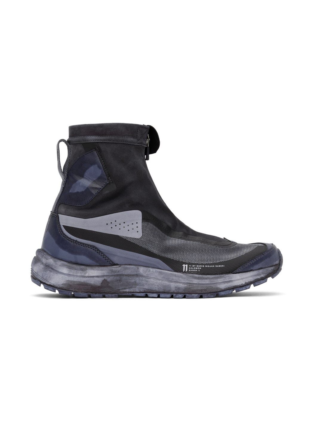 Black Salomon Edition Bamba 2 High Sneakers - 1