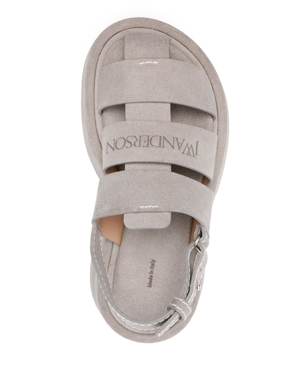 suede platform fisherman sandals - 4