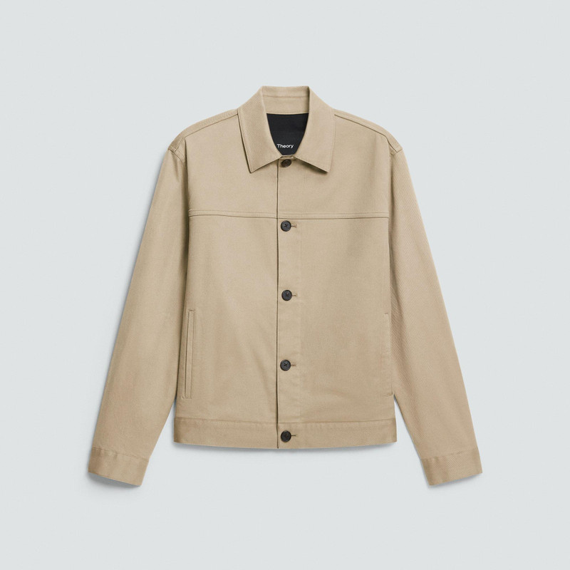 Button Jacket in Twill Stretch 1