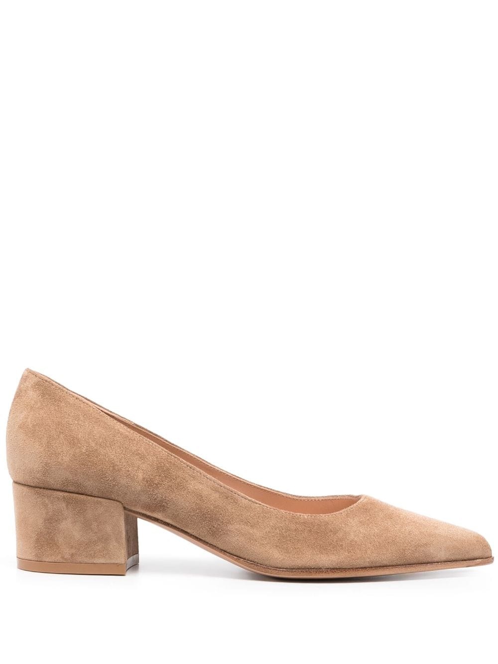 Piper 45mm suede pumps - 1