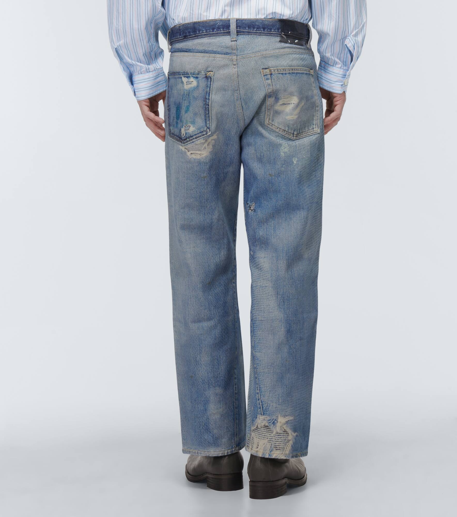 Third Cut wide-leg jeans - 4