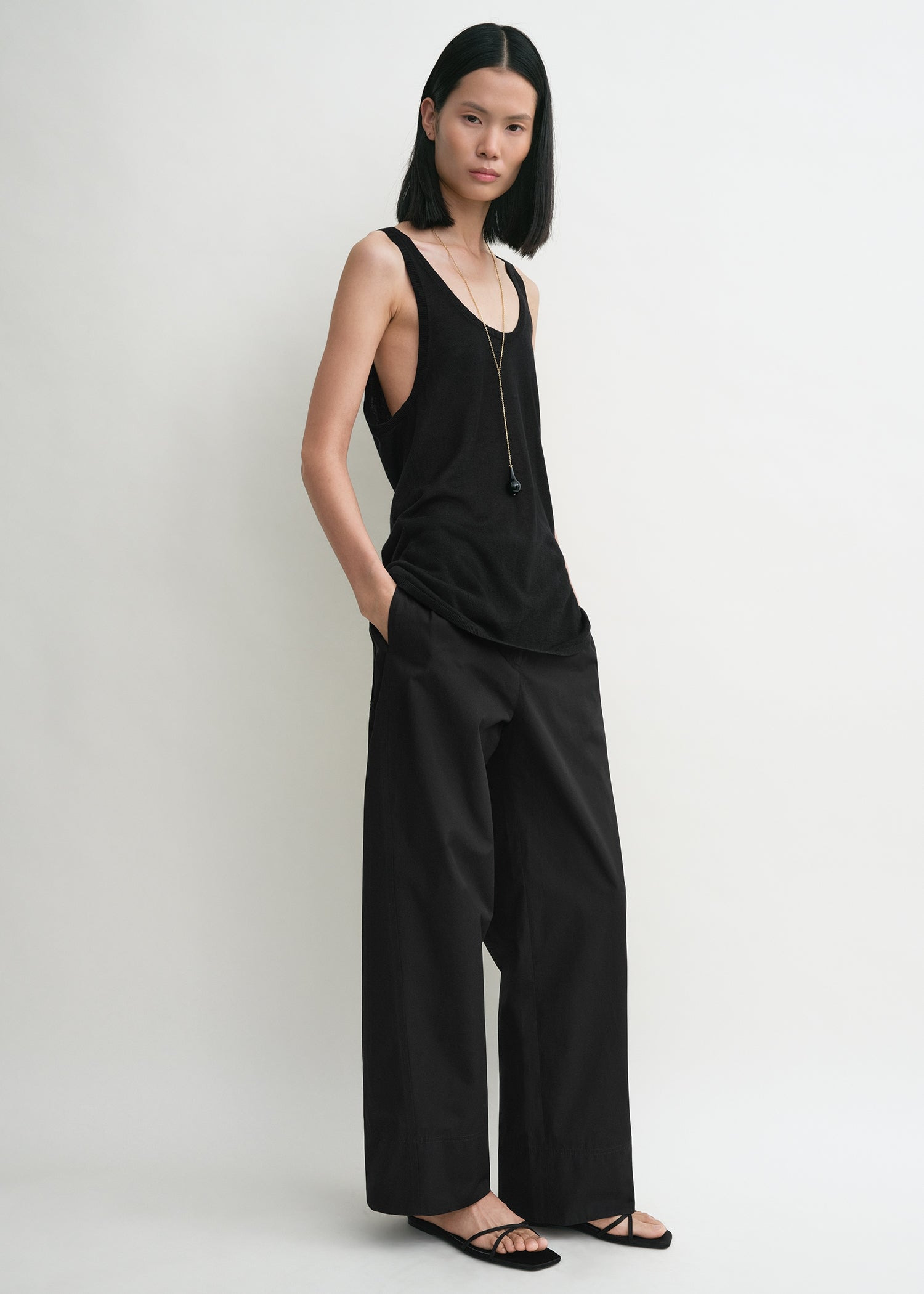Tank knit black - 2