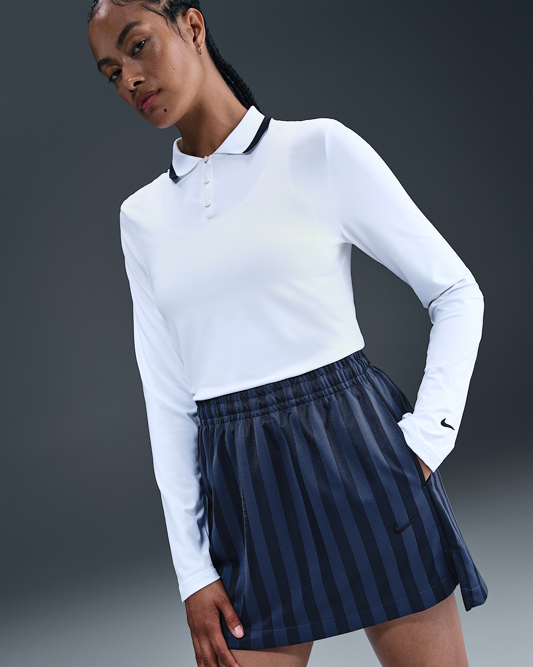 Nike Sportswear Women's Jacquard Striped Skirt - 2