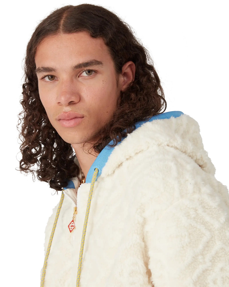 Monogram Jacquard Fleece Jacket 5