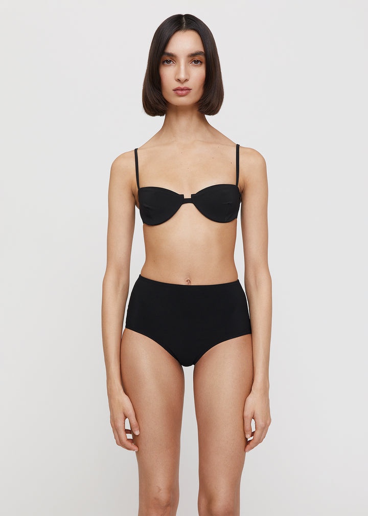 High bikini bottoms black - 3