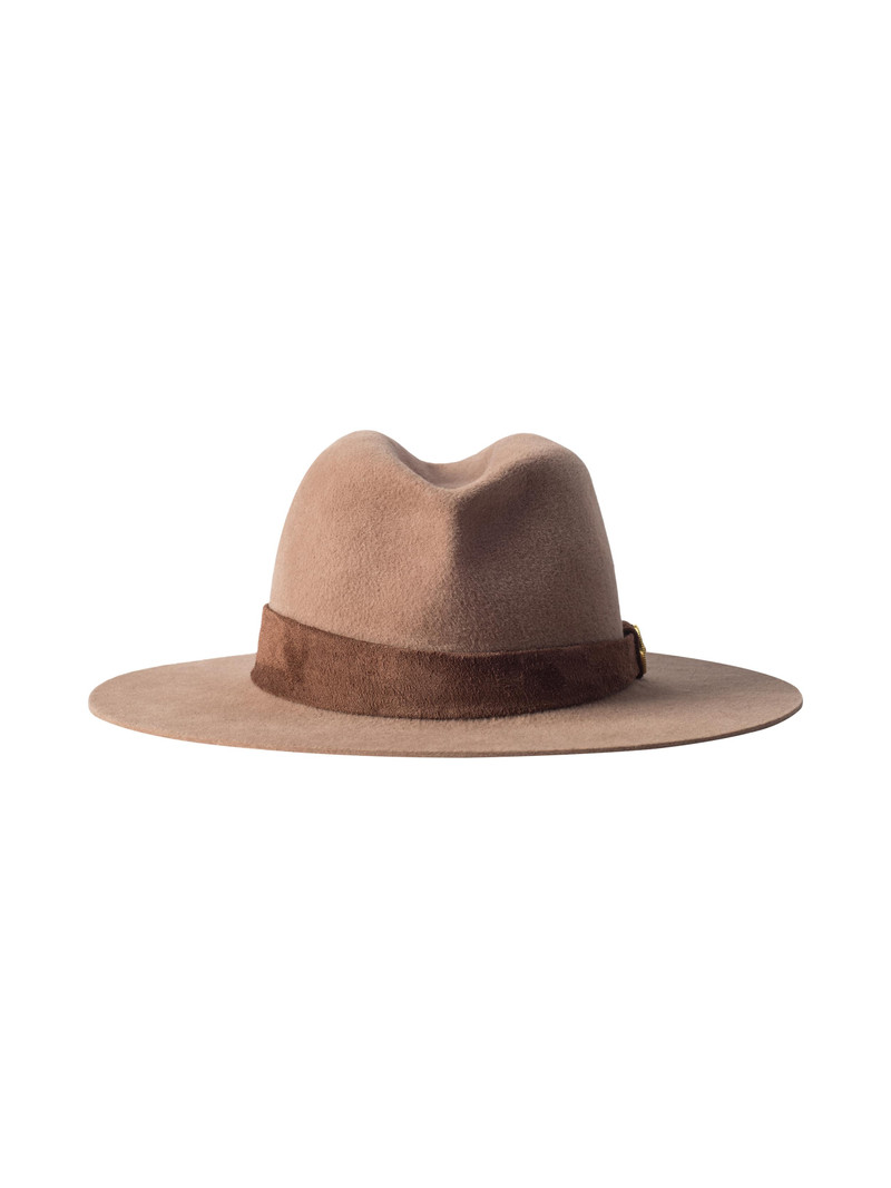 L'AGENCE Rivera Suede Band Fedora outlook